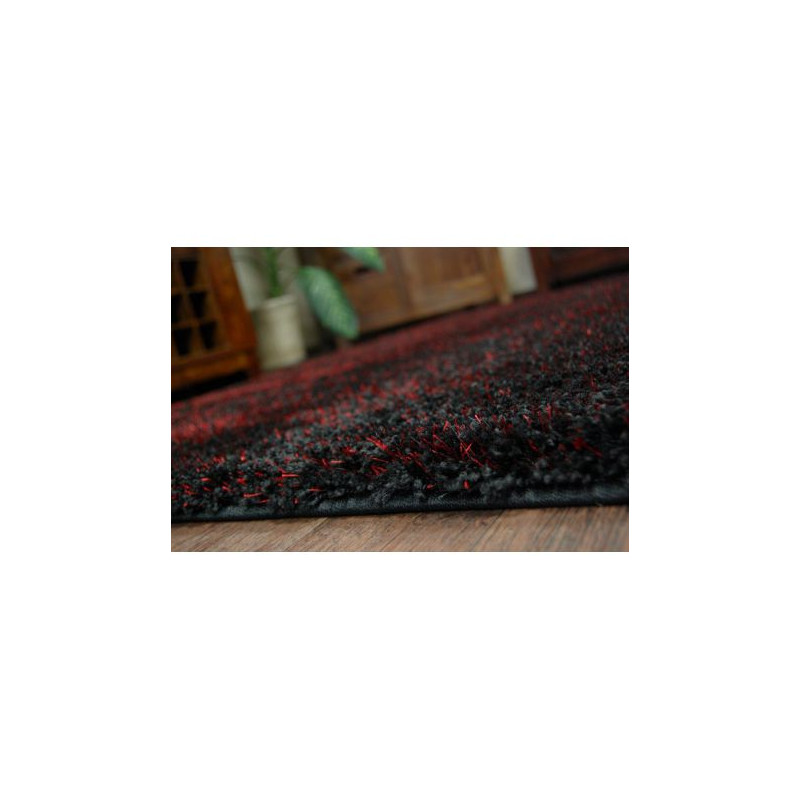 Dywan SHAGGY NARIN P901 black red 200x290cm