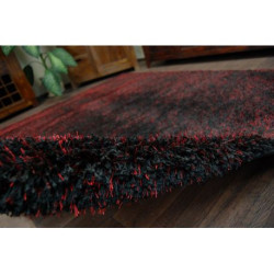 Dywan SHAGGY NARIN P901 black red 200x290cm