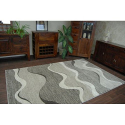 Dywan SHADOW 8649 brown / light beige 140x190cm