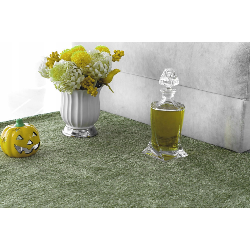 DYWAN SHAGGY KOŁO Intens Muse 23 ZIELONY OBSZYTY MIĘKKI DO SALONU 130x130cm DYWAN SHAGGY KOŁO Intens Muse 23 ZIELONY OBSZYTY MIĘKKI DO SALONU 130x130cm