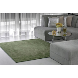 DYWAN SHAGGY Intens Muse 23 ZIELONY OBSZYTY MIĘKKI DO SALONU 150x400cm