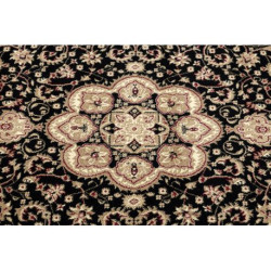 Dywan ROYAL AGY wzór 0521 czarny 150x300cm Dywan ROYAL AGY wzór 0521 czarny 150x300cm