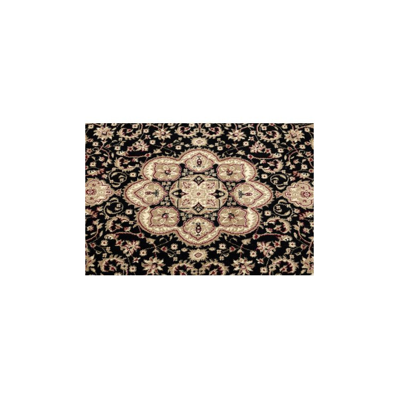 Dywan ROYAL AGY wzór 0521 czarny 150x300cm Dywan ROYAL AGY wzór 0521 czarny 150x300cm