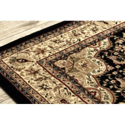 Dywan ROYAL AGY wzór 0521 czarny 150x300cm Dywan ROYAL AGY wzór 0521 czarny 150x300cm
