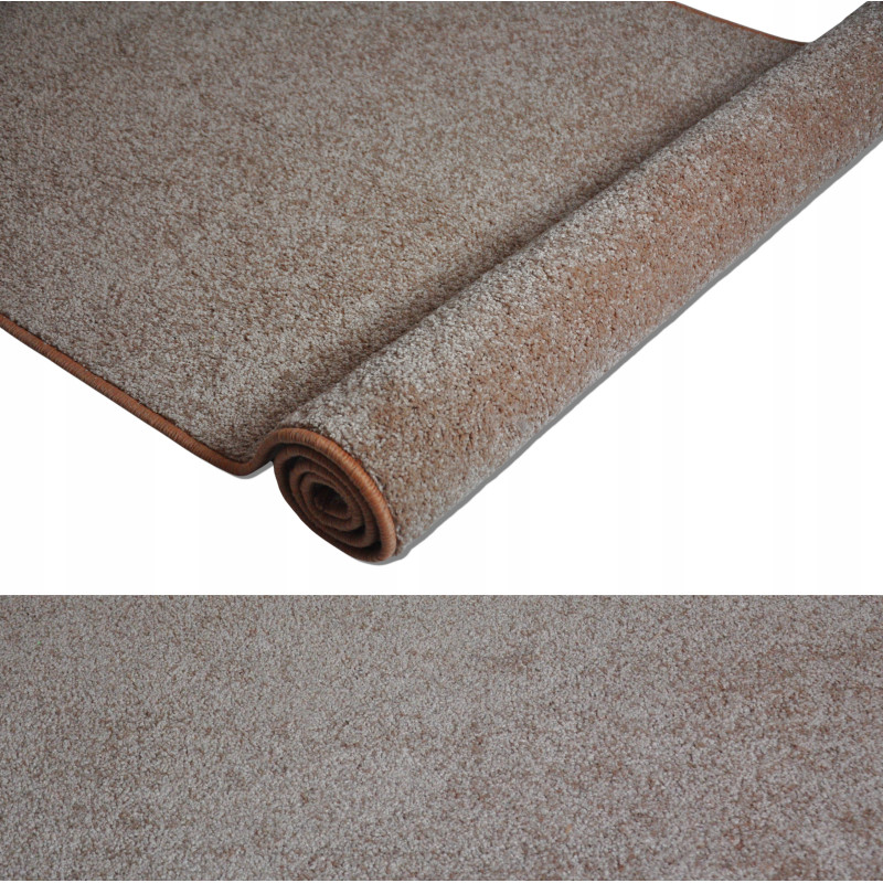 DYWAN SHAGGY Intens Muse 34 JASNY BEŻ OBSZYTY MIĘKKI DO SALONU 80x200cm