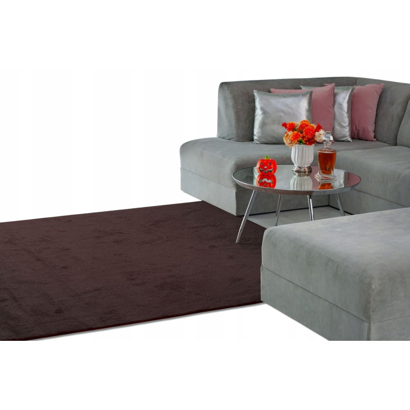 DYWAN SHAGGY Intens Muse 92S BRĄZ BROWN OBSZYTY MIĘKKI DO SALONU 40x60cm DYWAN SHAGGY Intens Muse 92S BRĄZ BROWN OBSZYTY MIĘKKI DO SALONU 40x60cm