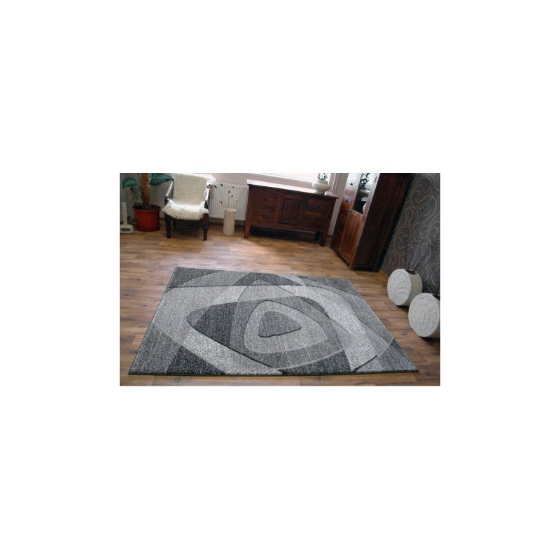 Dywan SHADOW 8594 black / light grey 80x150cm Dywan SHADOW 8594 black / light grey 80x150cm
