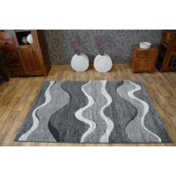 Dywan SHADOW 8649 black / light grey 140x190cm