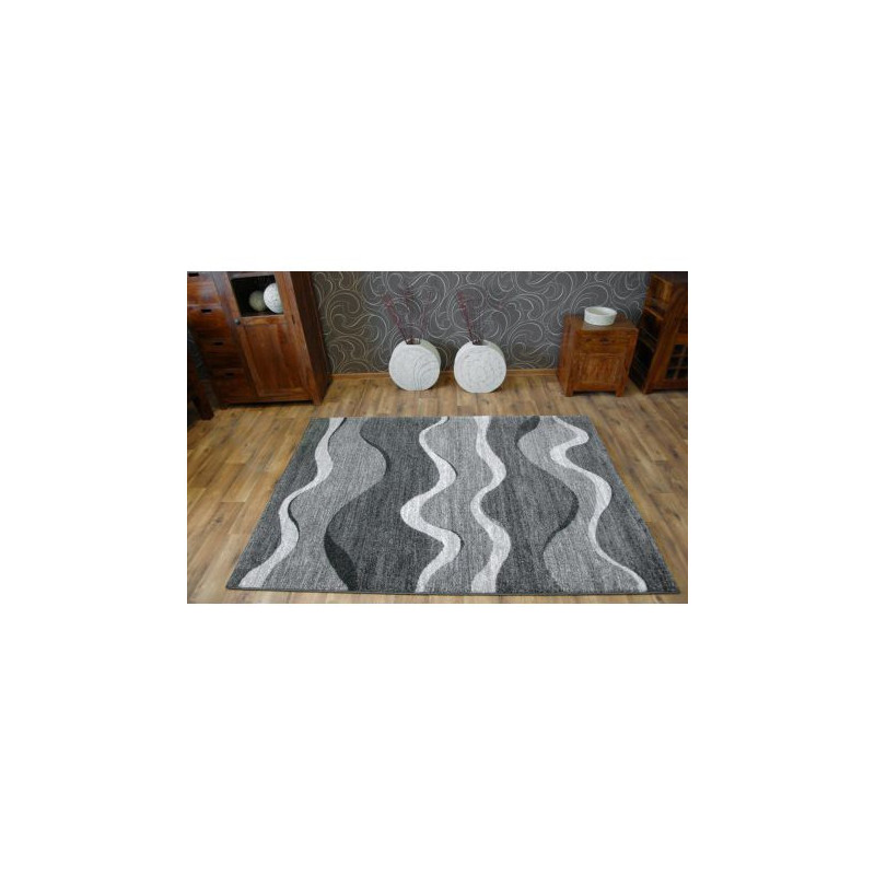 Dywan SHADOW 8649 black / light grey 140x190cm Dywan SHADOW 8649 black / light grey 140x190cm
