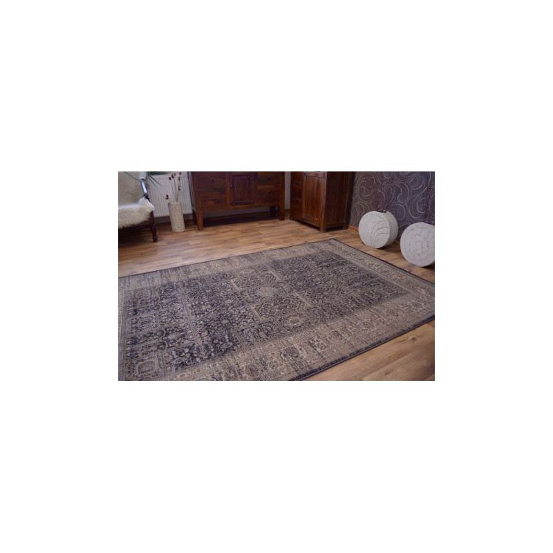 Dywan heat-set Jasmin 8580 czarny 240x350cm