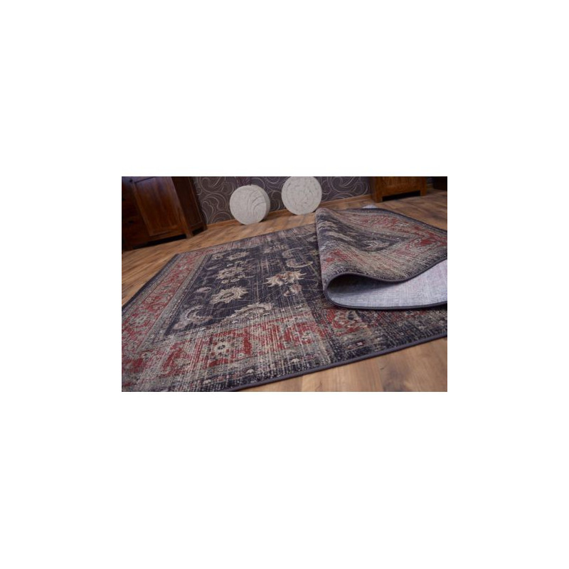 Dywan heat-set Jasmin 8628 czarny 180x270cm