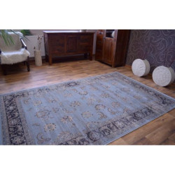 Dywan heat-set Jasmin 8628 niebieski 200x290cm