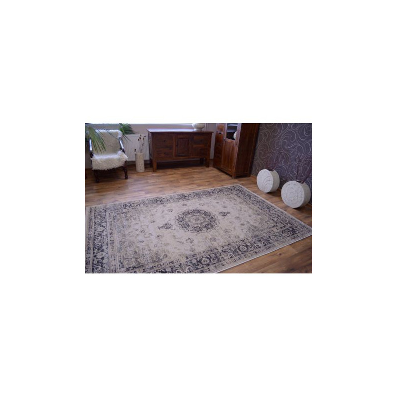 Dywan heat-set Jasmin 8676 ivory 100x200cm