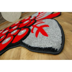 Dywan dziecięcy HAPPY C299 WINOGRON czerwony 100x100cm Dywan dziecięcy HAPPY C299 WINOGRON czerwony 100x100cm
