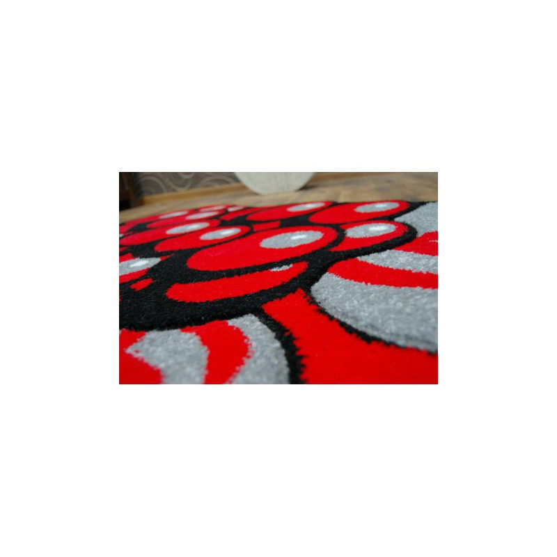 Dywan dziecięcy HAPPY C299 WINOGRON czerwony 100x100cm Dywan dziecięcy HAPPY C299 WINOGRON czerwony 100x100cm
