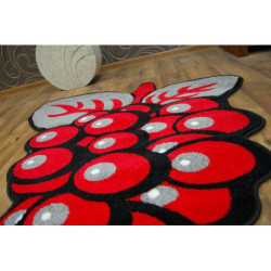 Dywan dziecięcy HAPPY C299 WINOGRON czerwony 80x80cm Dywan dziecięcy HAPPY C299 WINOGRON czerwony 80x80cm