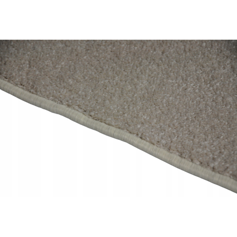 DYWAN SHAGGY KOŁO Intens Muse 02 KREM OBSZYTY MIĘKKI DO SALONU 135x135cm