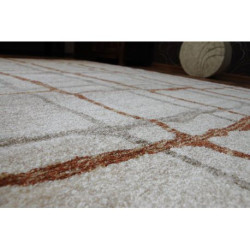 Dywan SHADOW 9359 cream / rust 200x290cm Dywan SHADOW 9359 cream / rust 200x290cm