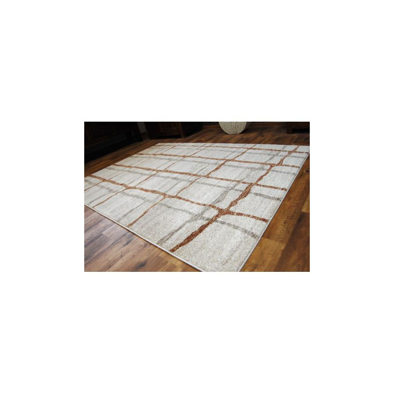 Dywan SHADOW 9359 cream / rust 140x190cm Dywan SHADOW 9359 cream / rust 140x190cm