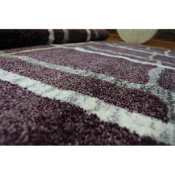 Dywan SHADOW 9359 lila / white 200x290cm