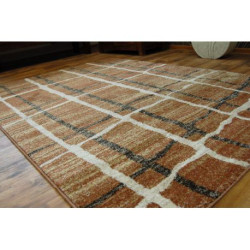 Dywan SHADOW 9359 rust / cream 180x270cm