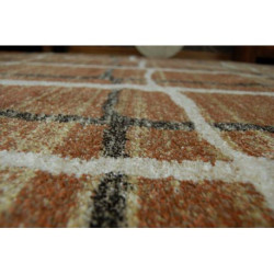 Dywan SHADOW 9359 rust / cream 80x150cm Dywan SHADOW 9359 rust / cream 80x150cm