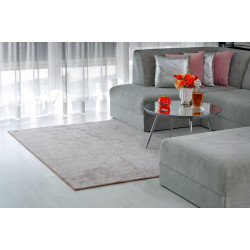 DYWAN SHAGGY KOŁO Intens Muse 47 KAMEL OBSZYTY MIĘKKI DO SALONU 35x35cm