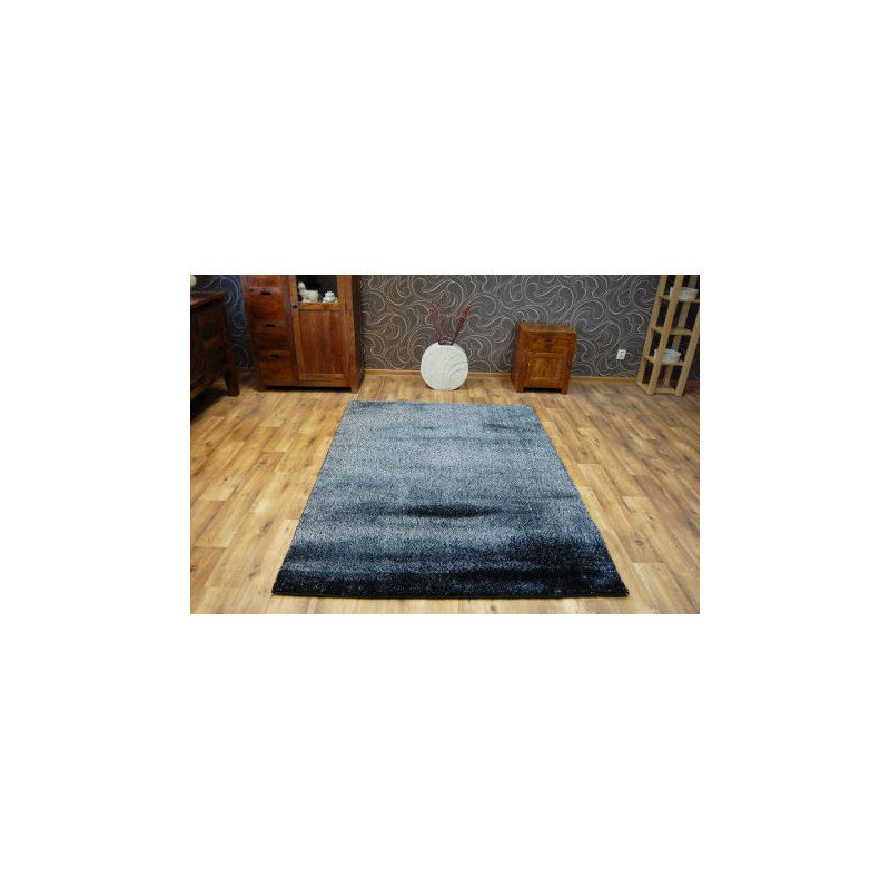 Dywan SHAGGY VERONA black/silver 80x150cm Dywan SHAGGY VERONA black/silver 80x150cm
