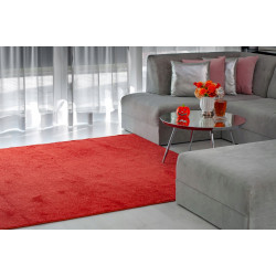 DYWAN SHAGGY KOŁO Intens Muse 120 CZERWONY MIĘKKI DO SALONU 30x30cm DYWAN SHAGGY KOŁO Intens Muse 120 CZERWONY MIĘKKI DO SALONU 30x30cm