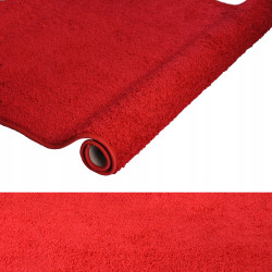 DYWAN SHAGGY Intens Muse 120 CZERWONY RED OBSZYTY MIĘKKI DO SALONU 170x200