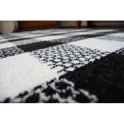 Dywan SKETCH - F759 krem/czarny - Kratka 120x170cm Dywan SKETCH - F759 krem/czarny - Kratka 120x170cm