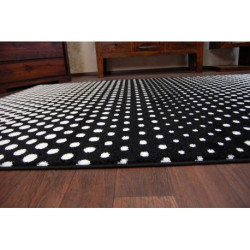 Dywan SKETCH - F762 krem/czarny - Kropki 120x170cm Dywan SKETCH - F762 krem/czarny - Kropki 120x170cm