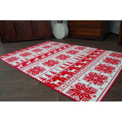 Dywan XMAS - F787 kDem/czerwony 100x170cm