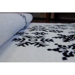Dywan XMAS - F792 krem/czarny 100x170cm