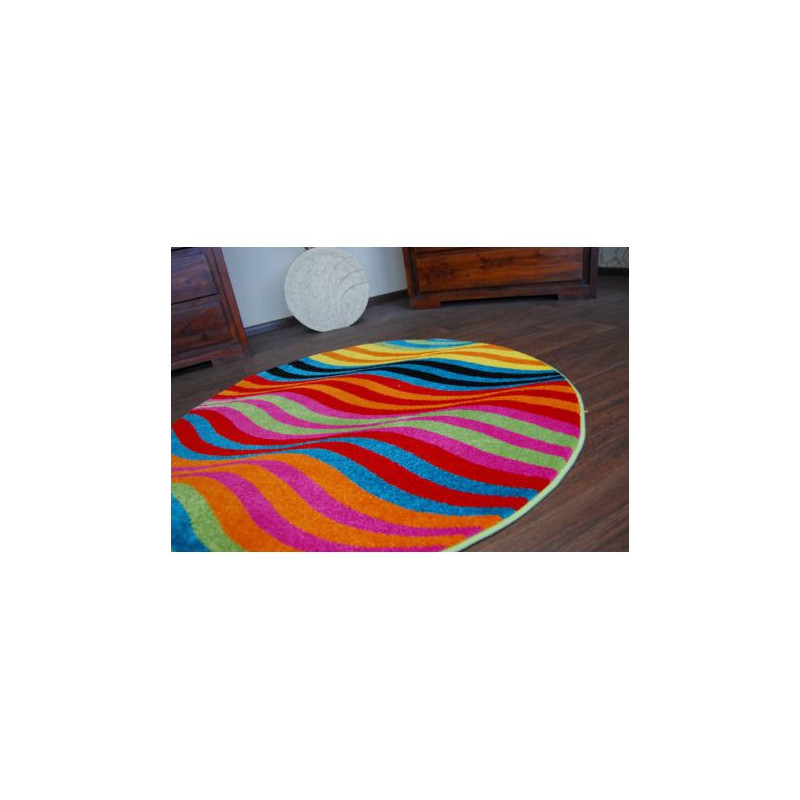 Dywan PAINT koło - 1562 blue koło 80cm