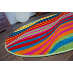Dywan PAINT koło - 1562 blue koło 80cm
