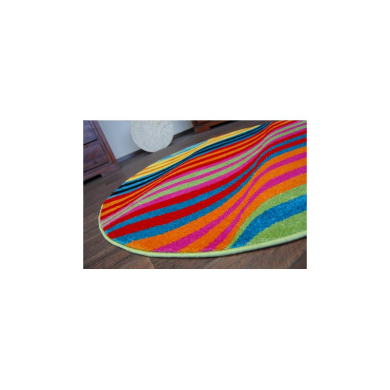 Dywan PAINT koło - 1562 blue koło 80cm