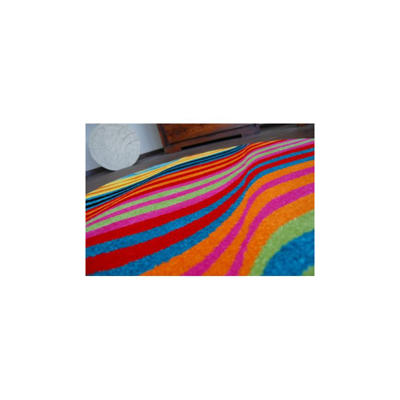 Dywan PAINT koło - 1562 blue koło 80cm