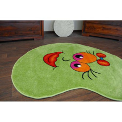 Dywan PAINT koło - 1552 green koło 120cm