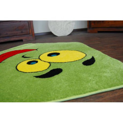 Dywan PAINT pięciokąt - 1553 green koło 100cm