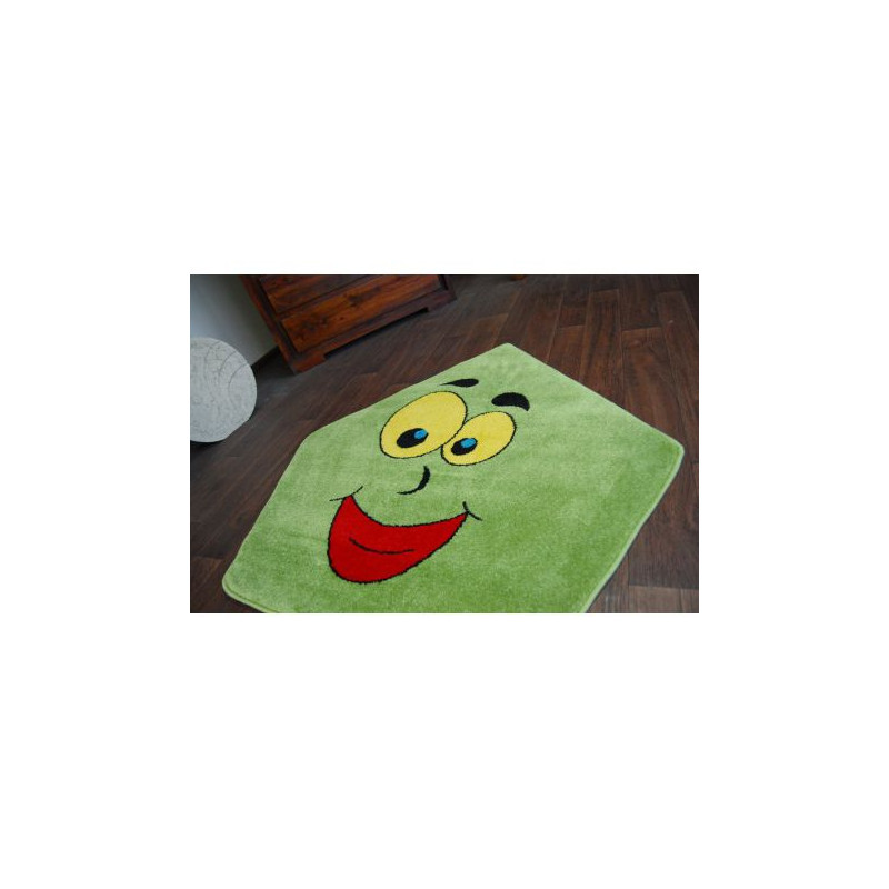 Dywan PAINT pięciokąt - 1553 green koło 120cm Dywan PAINT pięciokąt - 1553 green koło 120cm