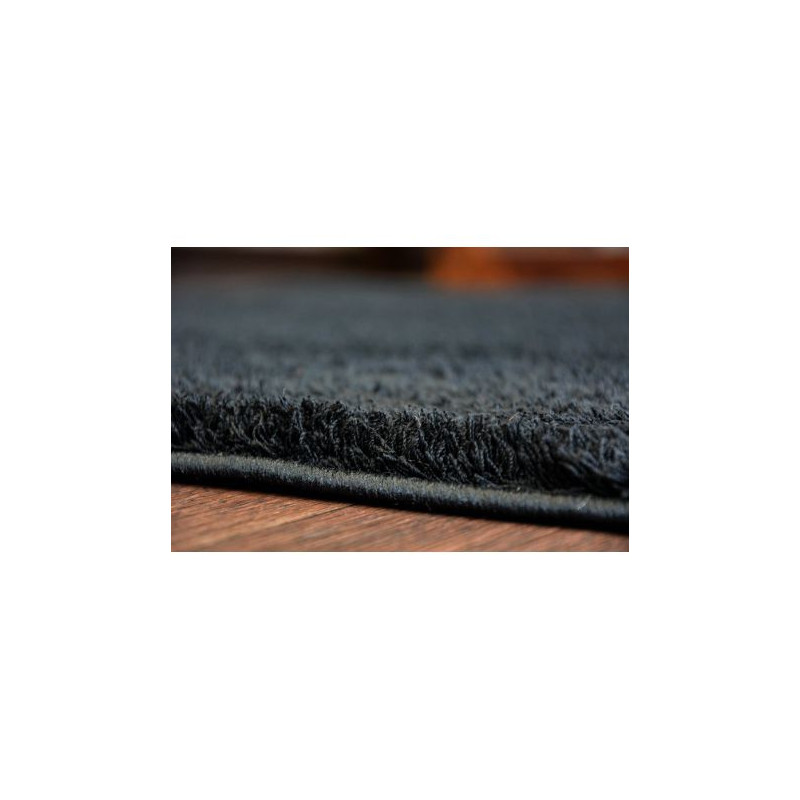 Dywan koło SHAGGY MICRO czarny koło 100cm Dywan koło SHAGGY MICRO czarny koło 100cm