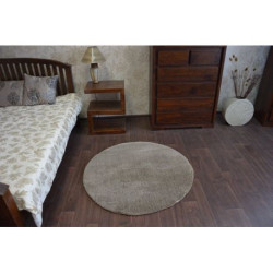 Dywan koło SHAGGY MICRO c.beż koło 100cm