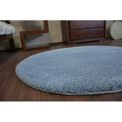 Dywan koło SHAGGY MICRO szary koło 80cm