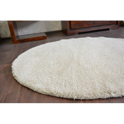 Dywan koło SHAGGY MICRO karmel koło 120cm