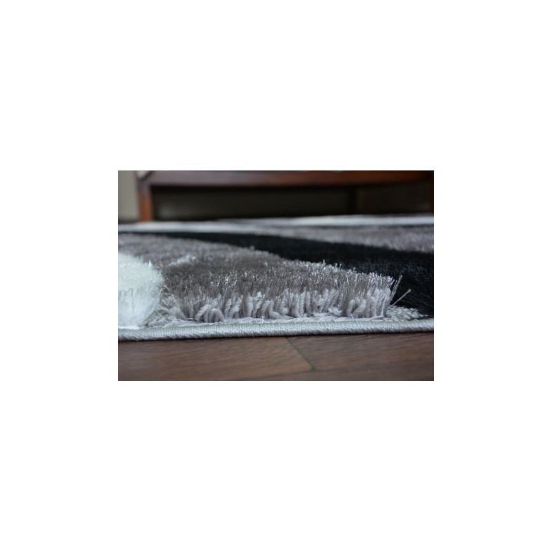 Dywan Shaggy SPACE 3D B314 szary 160x220cm Dywan Shaggy SPACE 3D B314 szary 160x220cm