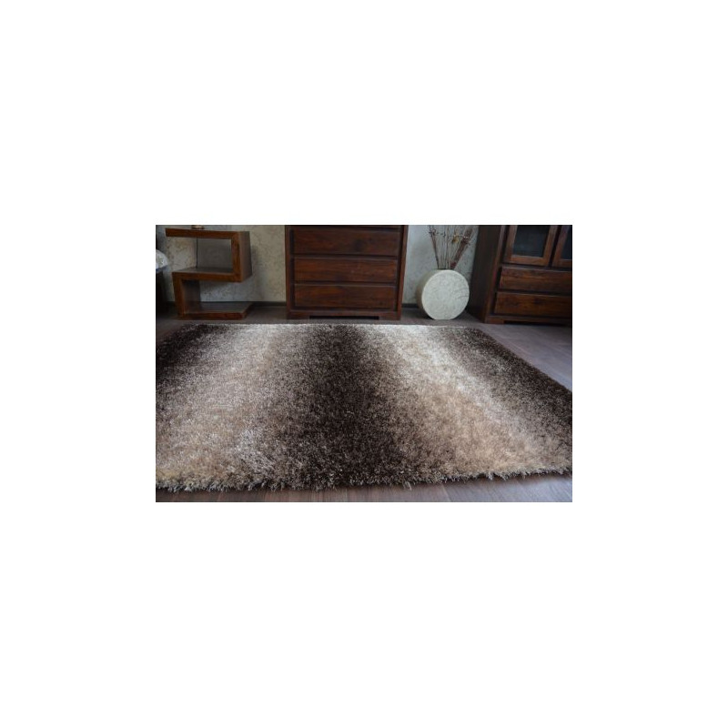 Dywan Shaggy SPACE 3D B315 brąz 120x170cm Dywan Shaggy SPACE 3D B315 brąz 120x170cm