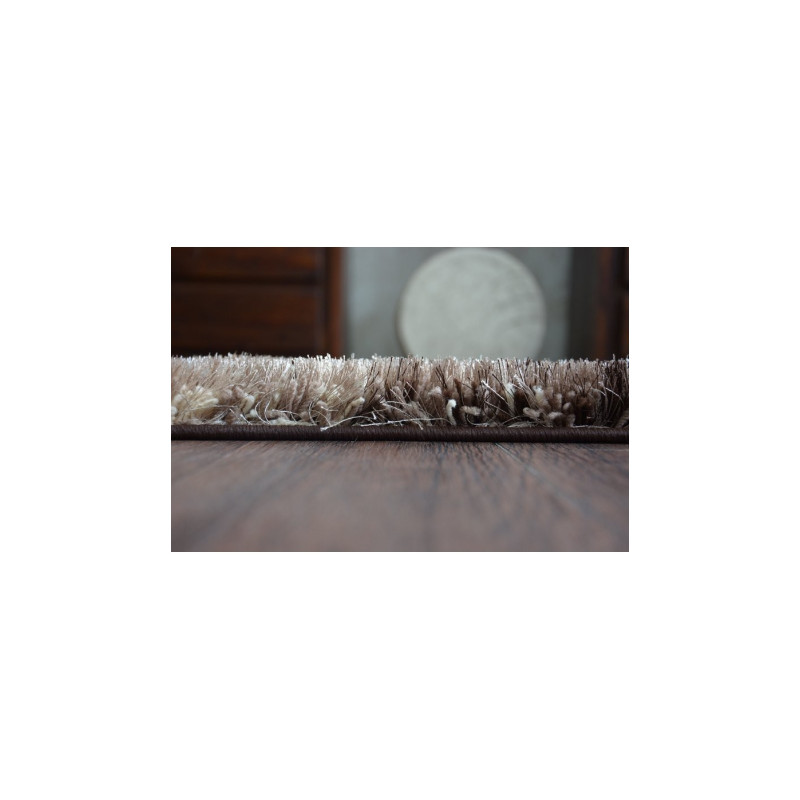 Dywan Shaggy SPACE 3D B315 brąz 120x170cm Dywan Shaggy SPACE 3D B315 brąz 120x170cm
