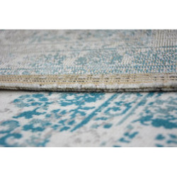 Dywan Vintage Rozeta 22206/064 turkus / szary 140x200cm