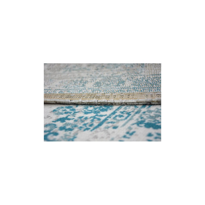 Dywan Vintage Rozeta 22206/064 turkus / szary 140x200cm